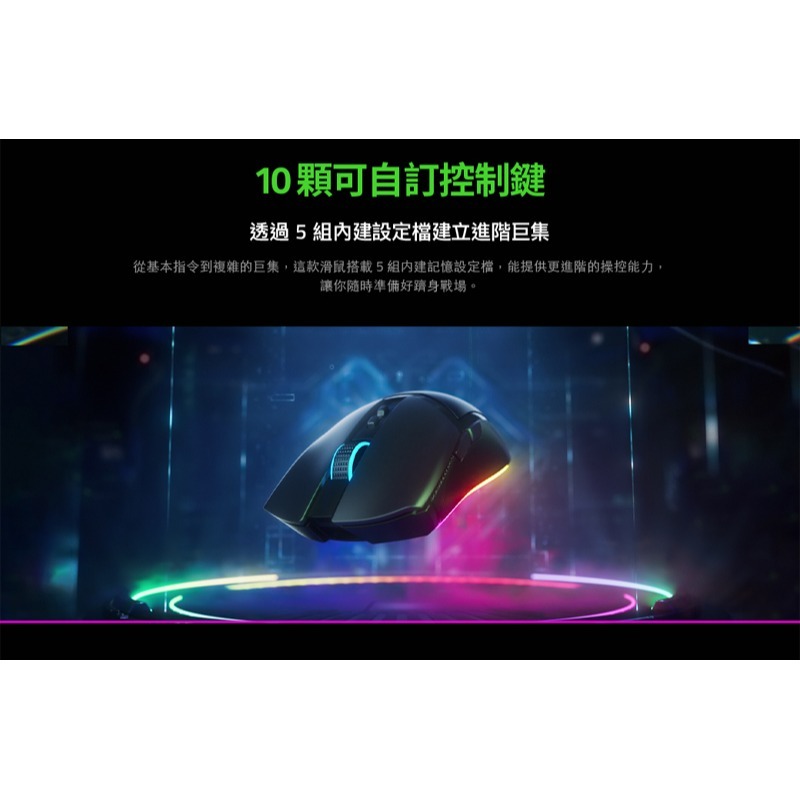 Razer 雷蛇 Cobra Pro 眼鏡蛇 輕量化三模無線滑鼠 電競滑鼠 遊戲滑鼠 無線滑鼠 藍芽滑鼠-細節圖4