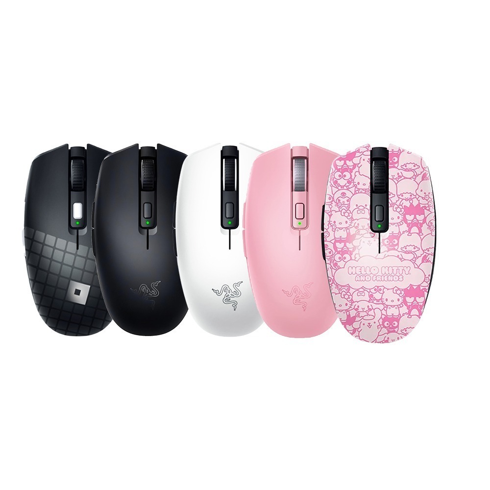 Razer 雷蛇 Orochi V2 八岐大蛇靈刃 無線 電競滑鼠 黑 白 粉晶 Roblox Hello Kitty-細節圖2