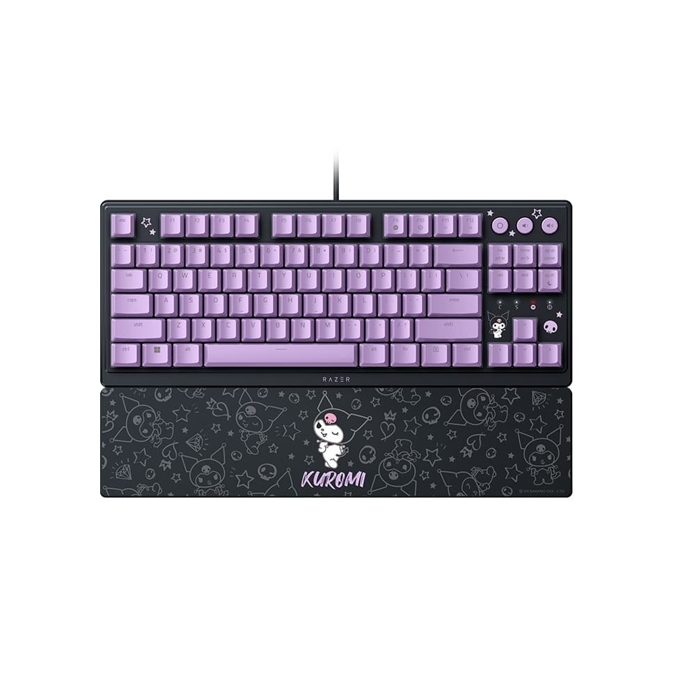 Razer 雷蛇 ORNATA V3 TKL 雨林狼蛛 酷洛米 電競鍵盤 UV矮軸按鍵 鍍膜鍵帽 機械鍵盤 雷蛇鍵盤-細節圖2