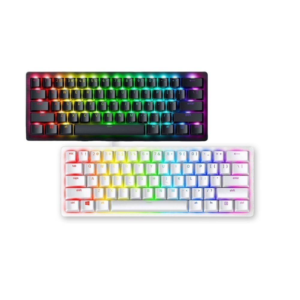 Razer 雷蛇 Huntsman V3 Pro Mini 獵魂光蛛 黑色 白色 電競鍵盤 快速觸發 機械鍵盤-細節圖2
