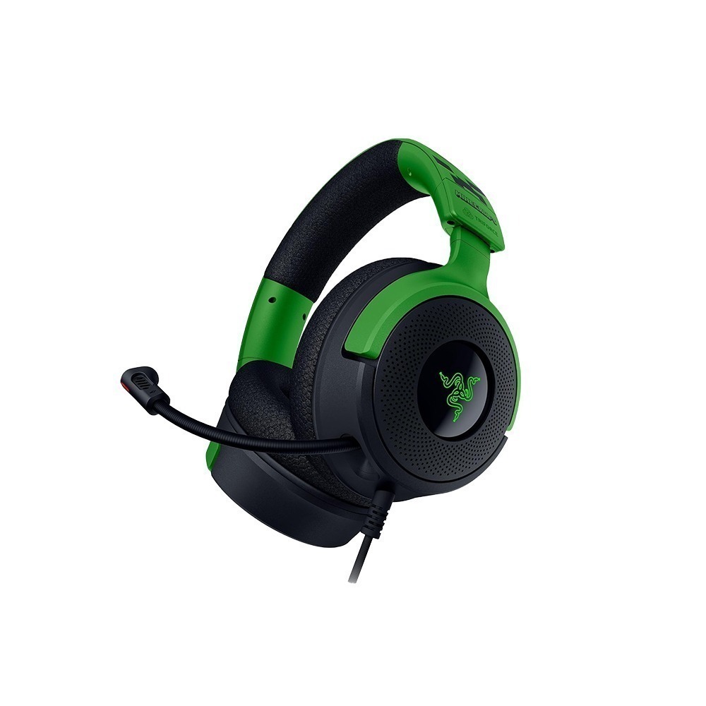 Razer 雷蛇 Kraken V4 X 北海巨妖 電競耳機 Minecraft 限定版 7.1聲道 有線耳機 雷蛇耳機-細節圖2