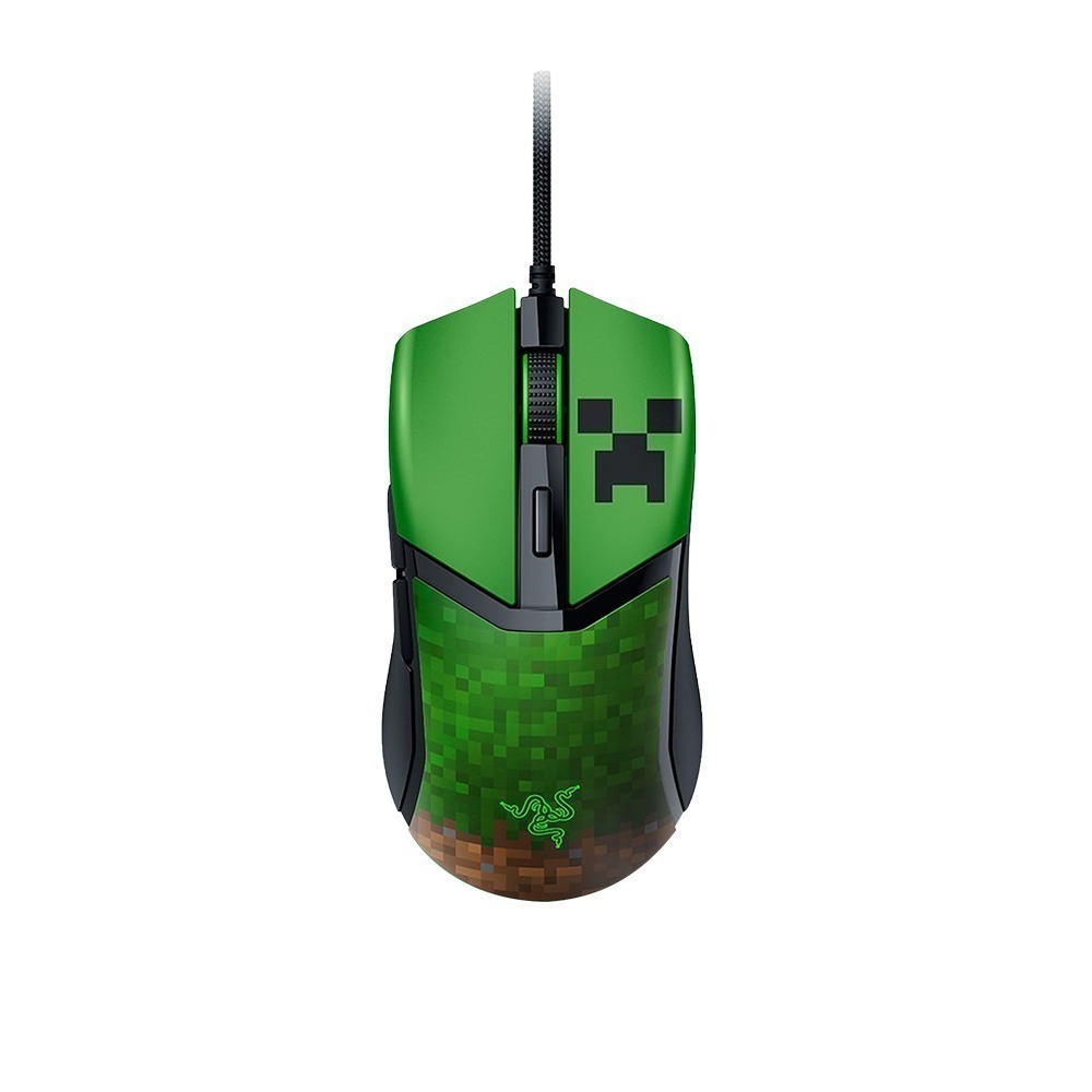 Razer 雷蛇 Cobra 眼鏡蛇 電競滑鼠 Minecraft 限定版 光學按鍵軸 輕量設計 有線滑鼠 雷蛇滑鼠-細節圖2