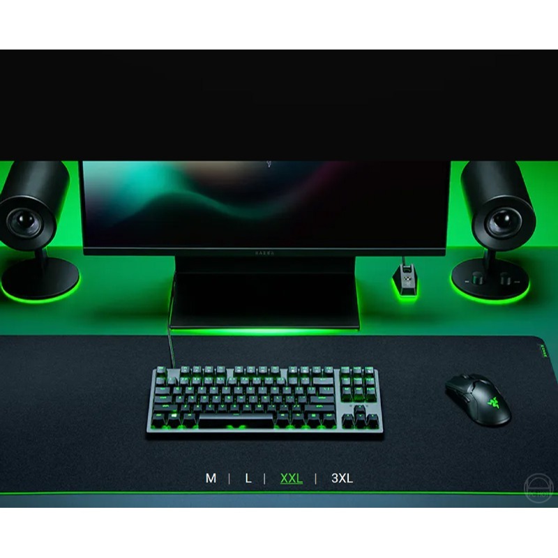 Razer 雷蛇 Gigantus V2 巨甲蟲 滑鼠墊 M Minecraft 限定版 編織紋理 防滑底部-細節圖5