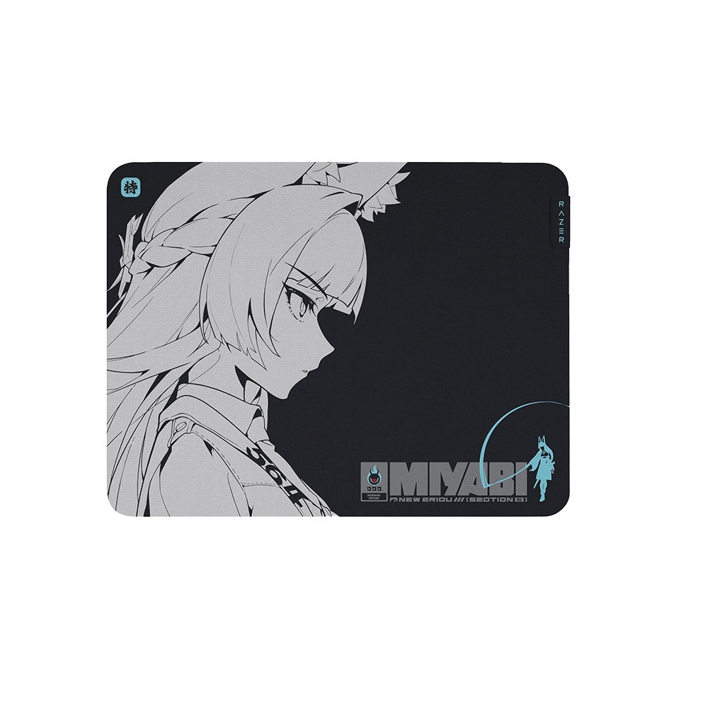 Razer 雷蛇 Gigantus V2 巨甲蟲 滑鼠墊 M ZZZ聯名款 編織紋理 防滑底部 電競滑鼠墊 中鼠墊-細節圖2