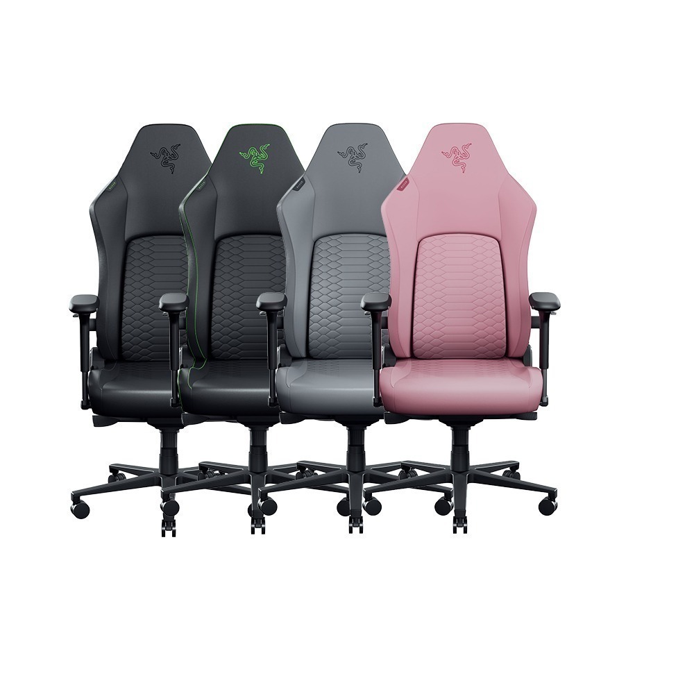 Razer Iskur V2 NewGen 電競椅 抗剝落表面 動態背部支撐 散熱泡棉坐墊 電腦椅 辦公椅 老闆椅-細節圖2