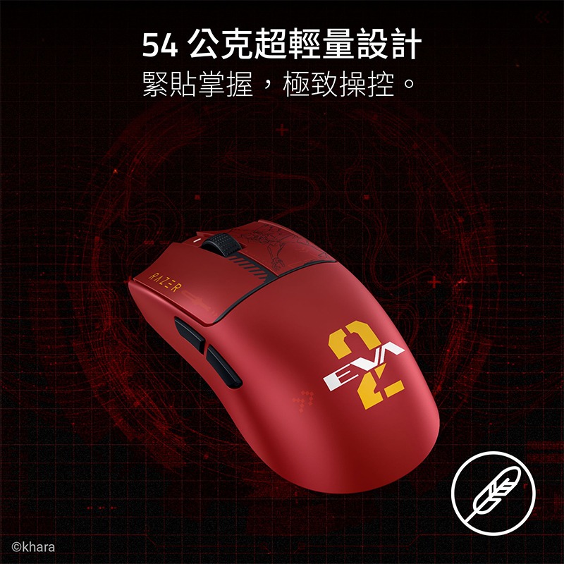 Razer 雷蛇 VIPER V3 PRO 毒蝰 EVA聯名 無線電競滑鼠 光學微動 遊戲滑鼠 電競滑鼠 輕量滑鼠-細節圖4