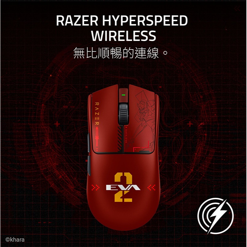 Razer 雷蛇 VIPER V3 PRO 毒蝰 EVA聯名 無線電競滑鼠 光學微動 遊戲滑鼠 電競滑鼠 輕量滑鼠-細節圖7