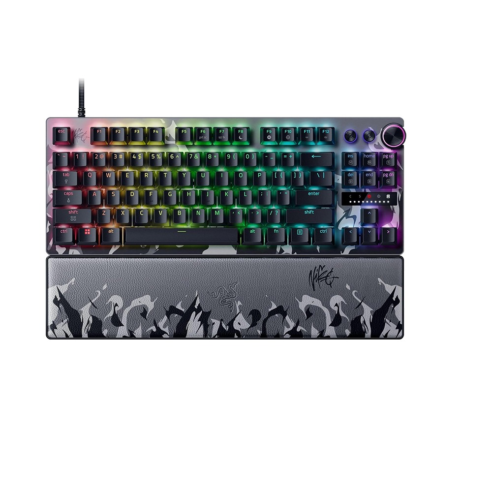 Razer 雷蛇 Huntsman V3 Pro TKL 8K 獵魂光蛛 NiKo聯名 電競鍵盤 光軸 零延遲-細節圖2
