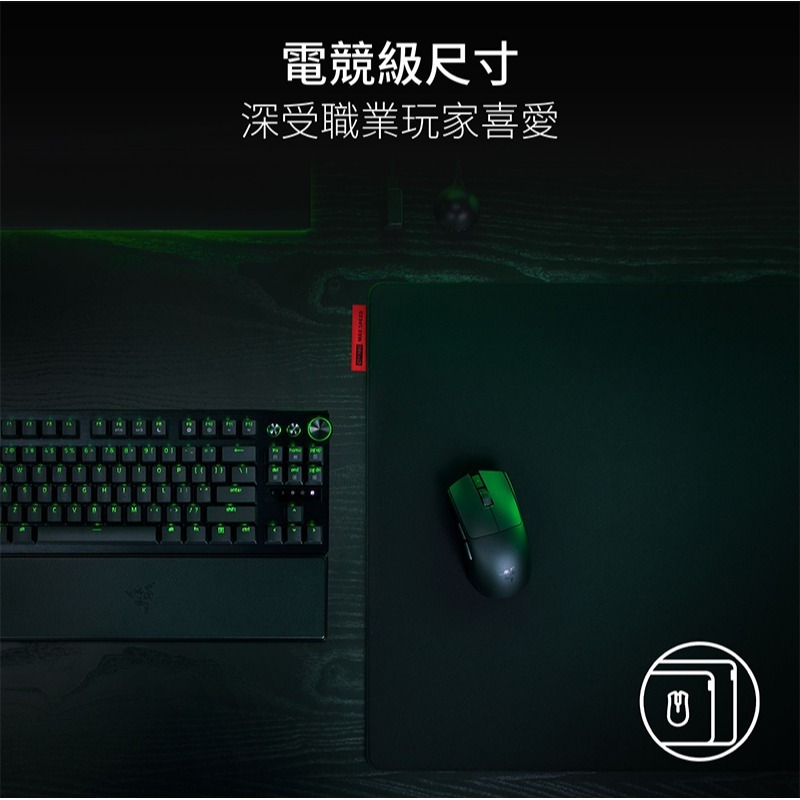 Razer 雷蛇 Gigantus V2 Pro 重裝甲蟲 滑鼠墊 L 編織紋理 防滑底部 電競滑鼠墊 電競鼠墊 鼠墊-細節圖6