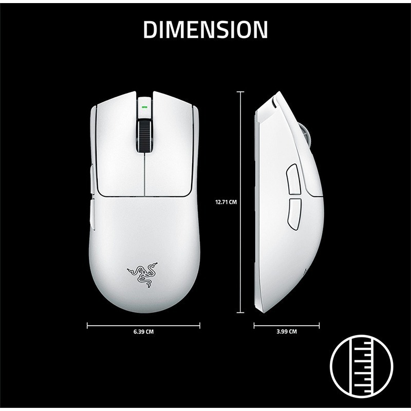 Razer 雷蛇 Viper V4 Pro 毒蝰 無線滑鼠 四代光學按鍵軸 全光學感測器 輕量滑鼠 遊戲滑鼠 電競滑鼠-細節圖11