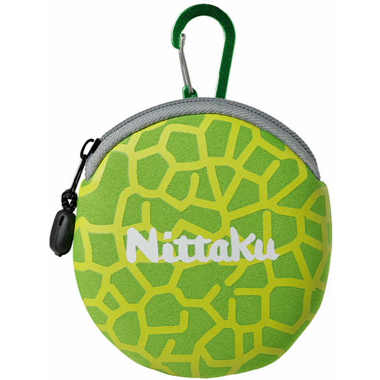 <雙勝乒乓>日本進口，NITTAKU西瓜/哈密瓜置球盒，可放三顆。(球是示意圖哦)-規格圖3