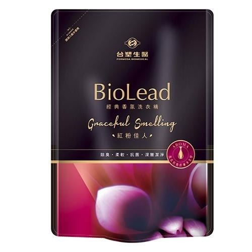 【台塑生醫】BioLead 經典香氛洗衣精補充包1.8kg 粉紅佳人 天使之吻 花園精靈 璀璨時光 / 2入組-細節圖4