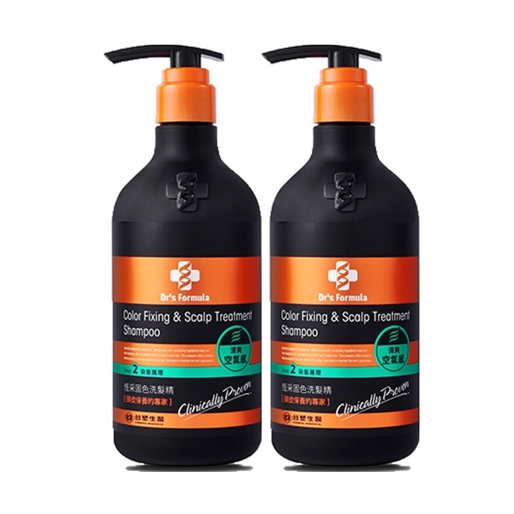 台塑生醫 Dr＇s Formula <洗髮精> 洗髮精 2入 控油抗屑 髮根強化 立正站好 恆彩固色 潤絲乳 控油蓬鬆-規格圖9