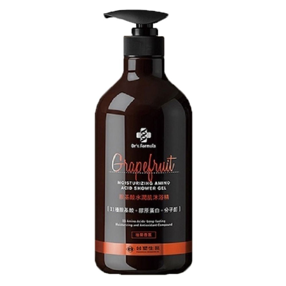 台塑生醫 Dr’s Formula 沐浴精《沐浴精》沐浴乳 胺基酸香氛沐浴乳 雪皂 柚果 琥珀 胺基酸水潤肌 清爽肌-規格圖11