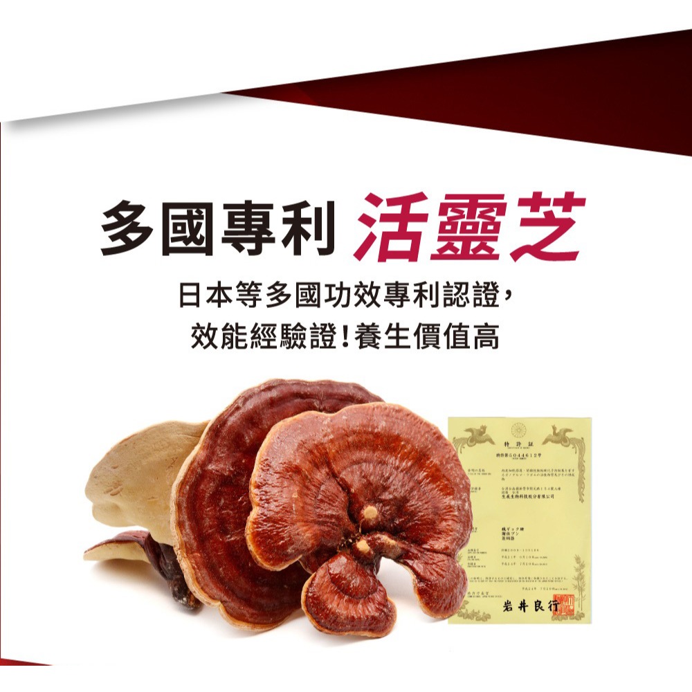 台塑生醫 【醫之方】 納麴活靈芝複方膠囊x1瓶(60粒)-細節圖7