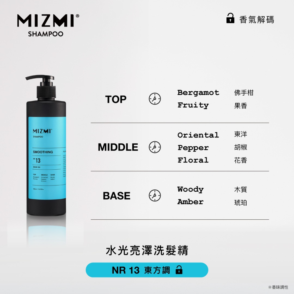 【MIZMI】洗髮精 潤髮乳 480ml (控油蓬鬆/水光亮澤/頭皮調理)-細節圖4