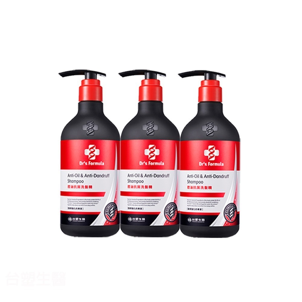 台塑生醫Dr＇s Formula《洗髮精》洗髮精 3入 促銷組 三代 頭皮護理 控油抗屑 髮根強化 長庚台塑團隊把關-規格圖10