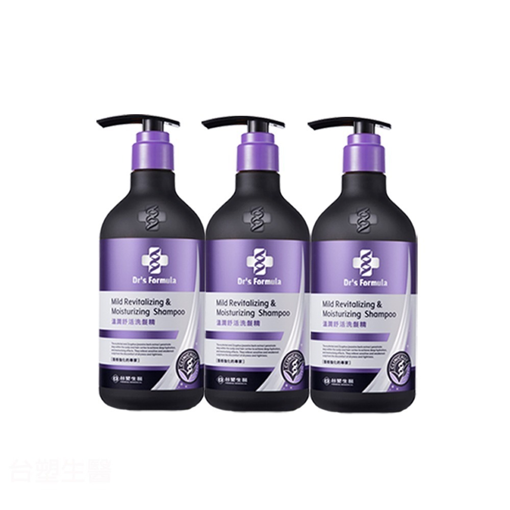 台塑生醫Dr＇s Formula《洗髮精》洗髮精 3入 促銷組 三代 頭皮護理 控油抗屑 髮根強化 長庚台塑團隊把關-規格圖10