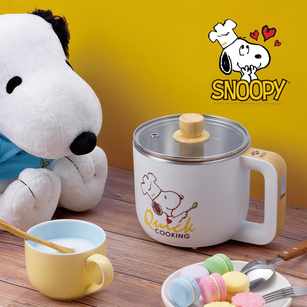 【SNOOPY 史努比】吃貨系列-S19雙層防燙快煮鍋-細節圖3