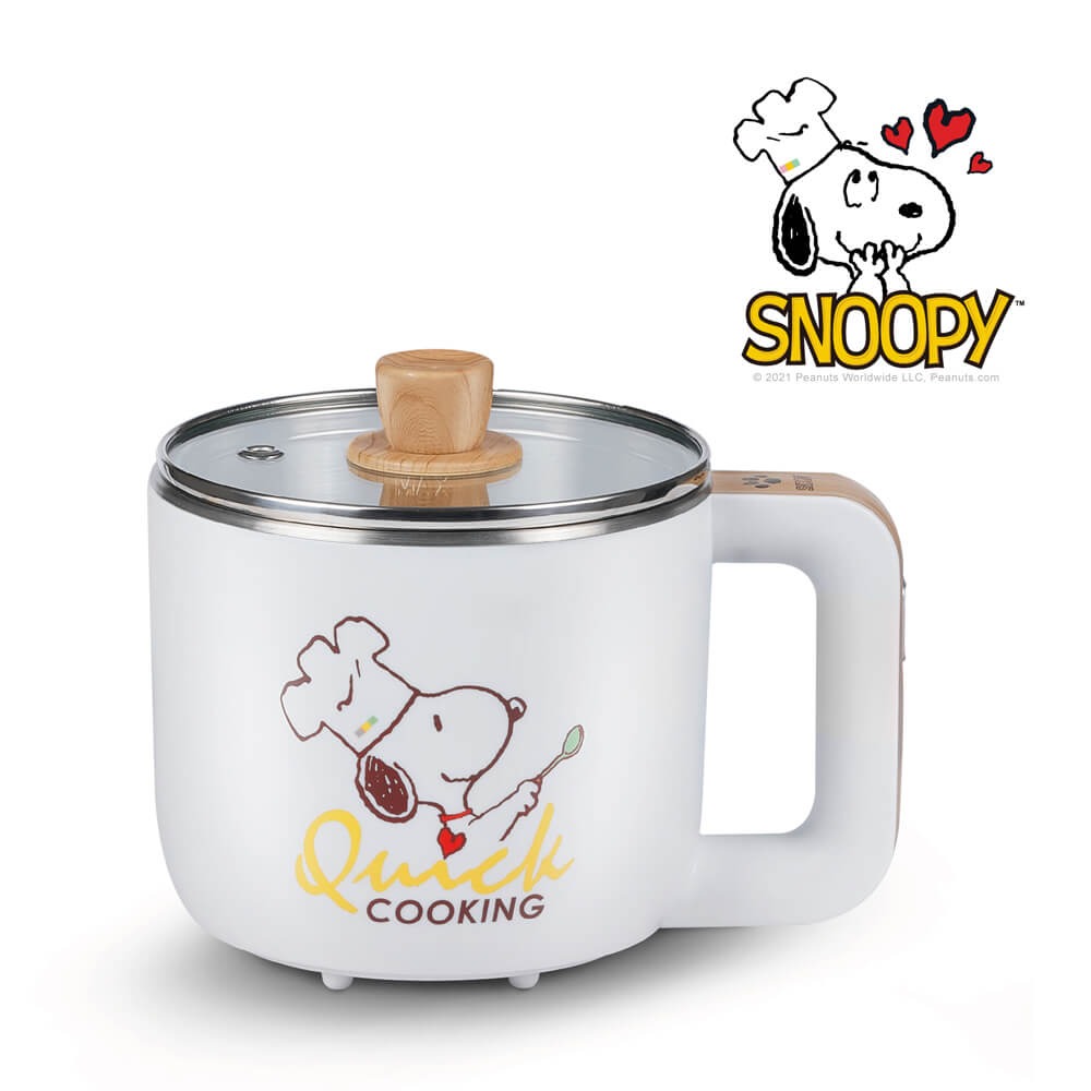 【SNOOPY 史努比】吃貨系列-S19雙層防燙快煮鍋-細節圖5