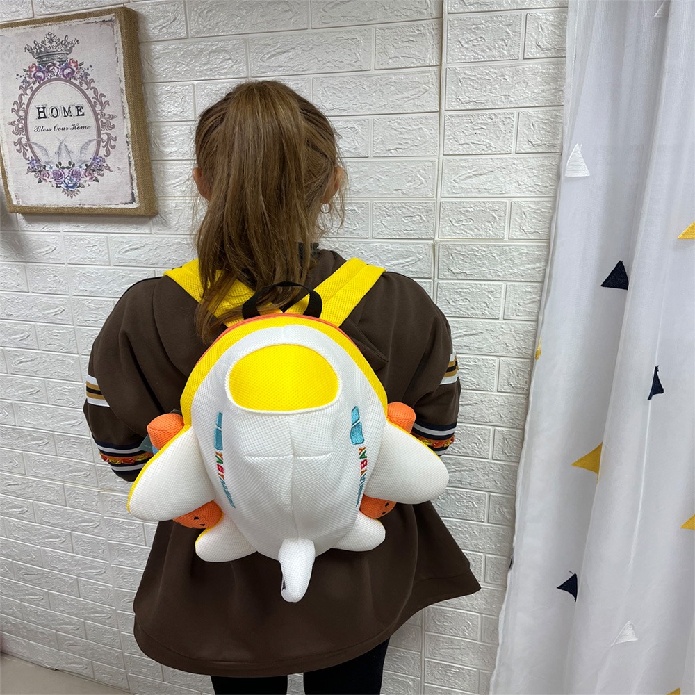 【生活好室】 飛機 造型抗菌後背包 後背包 兒童背包 背包 造型背包 抗菌背包 後背包男 後背包女 禮物 兒童節-細節圖4