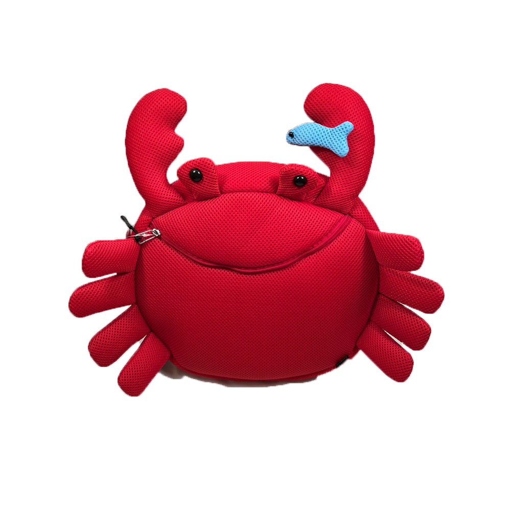 【生活好室】 螃蟹 造型抗菌後背包 後背包 兒童背包 背包 造型背包 抗菌背包 後背包男 後背包女 禮物-細節圖2
