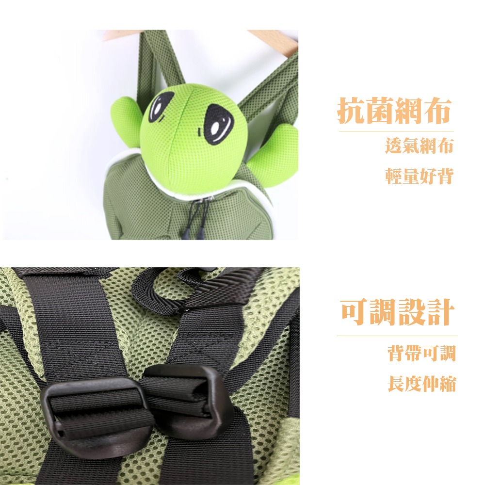 【生活好室】 烏龜造型抗菌後背包 烏龜 兒童背包 兒童節 禮物 兒童背包 後背包女 後背包男 小孩背包 小孩後背包-細節圖8