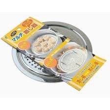 【生活好室】日本 ECHO 不銹鋼蒸簾 蒸籠 蒸鍋架 蒸鍋格 蒸架 加熱架 增高架 兩用蒸盤架 防湯汁外溢的鍋蓋-細節圖6