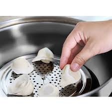 【生活好室】日本 ECHO 不銹鋼蒸簾 蒸籠 蒸鍋架 蒸鍋格 蒸架 加熱架 增高架 兩用蒸盤架 防湯汁外溢的鍋蓋-細節圖8