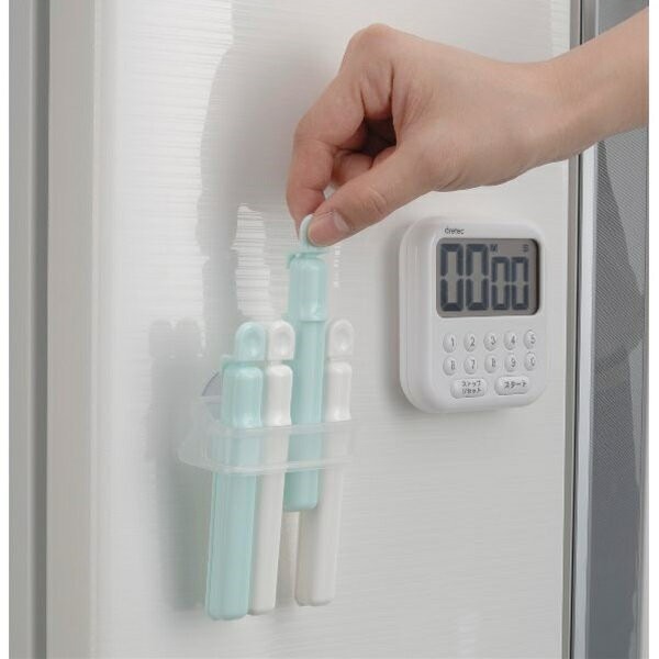 【生活好室】附座封口夾-4入 日本製-細節圖5