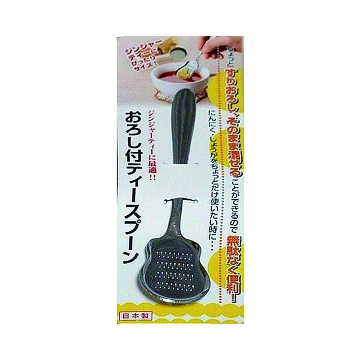 【生活好室】日本製 二合一不鏽鋼磨泥匙  迷你不鏽鋼磨薑湯匙 磨泥勺 磨蒜 磨薑 磨泥匙  磨泥 湯匙磨皮 現貨-細節圖4