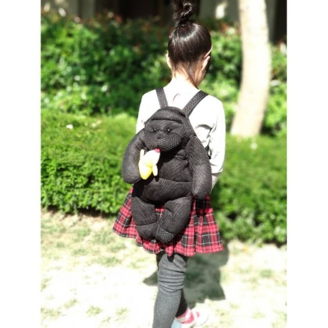 【生活好室】 黑猩猩 造型抗菌後背包 後背包 兒童背包 背包 造型背包 抗菌背包 後背包男 後背包女 禮物-細節圖4