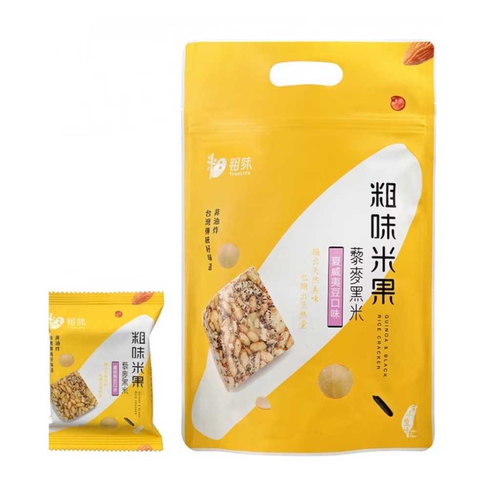 【粗味】糙米堅果酥/南瓜子蔓越莓/杏仁海苔/玉米水果酥/藜麥夏豆米果/藜麥核桃米果-規格圖5