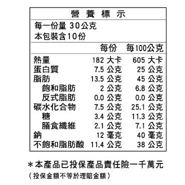 養生四季堅果（一袋10入）-細節圖3