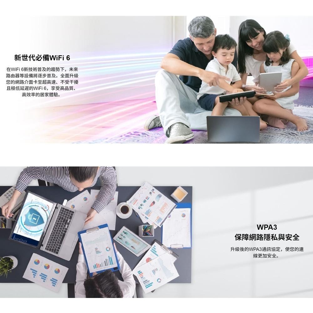 【EZcast】WiFi 6 USB無線網卡 極速雙頻WiFi網路卡(迷你外接網卡)-細節圖3