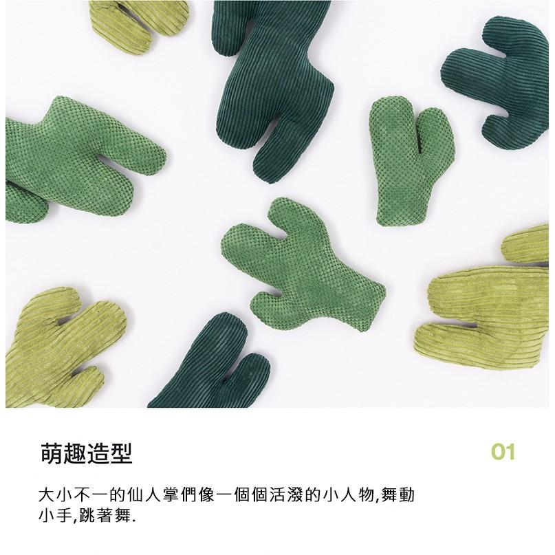 【My草芸】 貓薄荷仙人掌玩具 貓磨牙抱枕 仙人掌 貓玩具抱枕-細節圖3