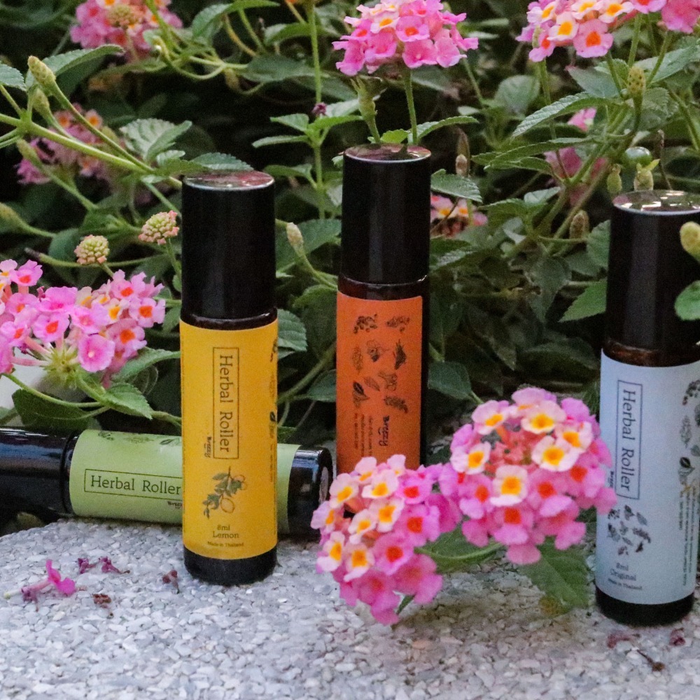 【泰國文青香氛品牌】 Breezy 草本精油滾珠瓶 植萃 精油 超涼 舒緩 放鬆 提神 消暑 泰國製-細節圖3