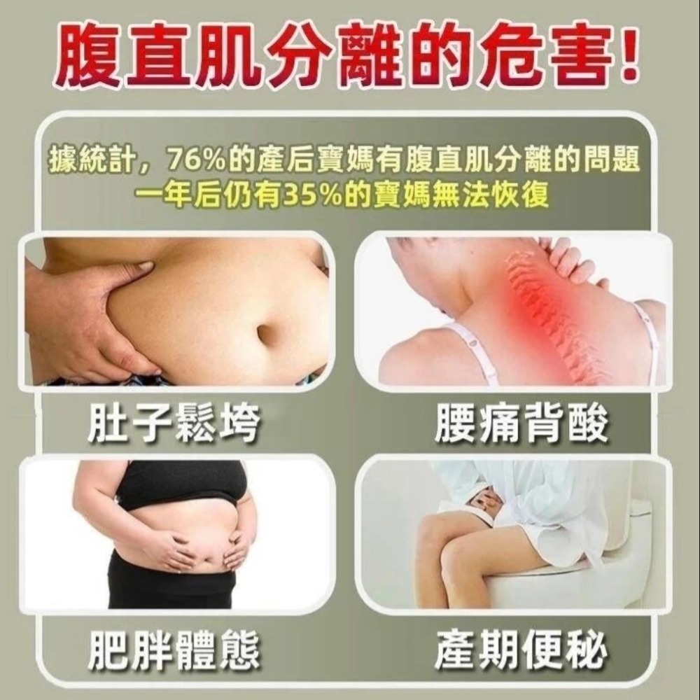 藍色瘦身塑腹懶人腰帶-細節圖2