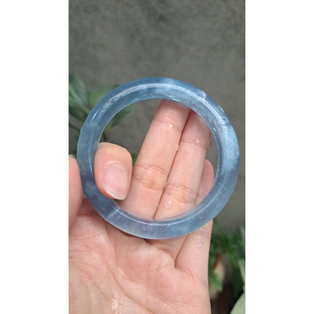 海藍寶手鐲54mm-細節圖4