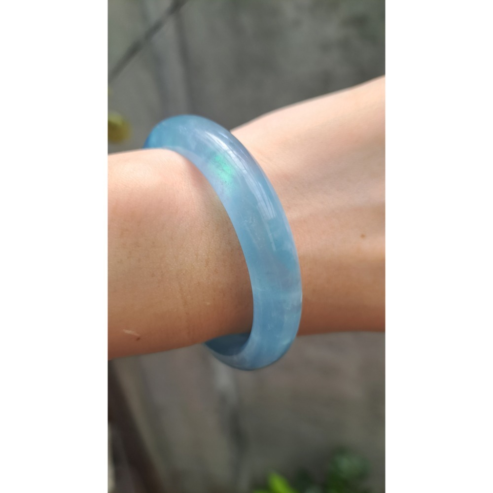 海藍寶手鐲54mm-細節圖5