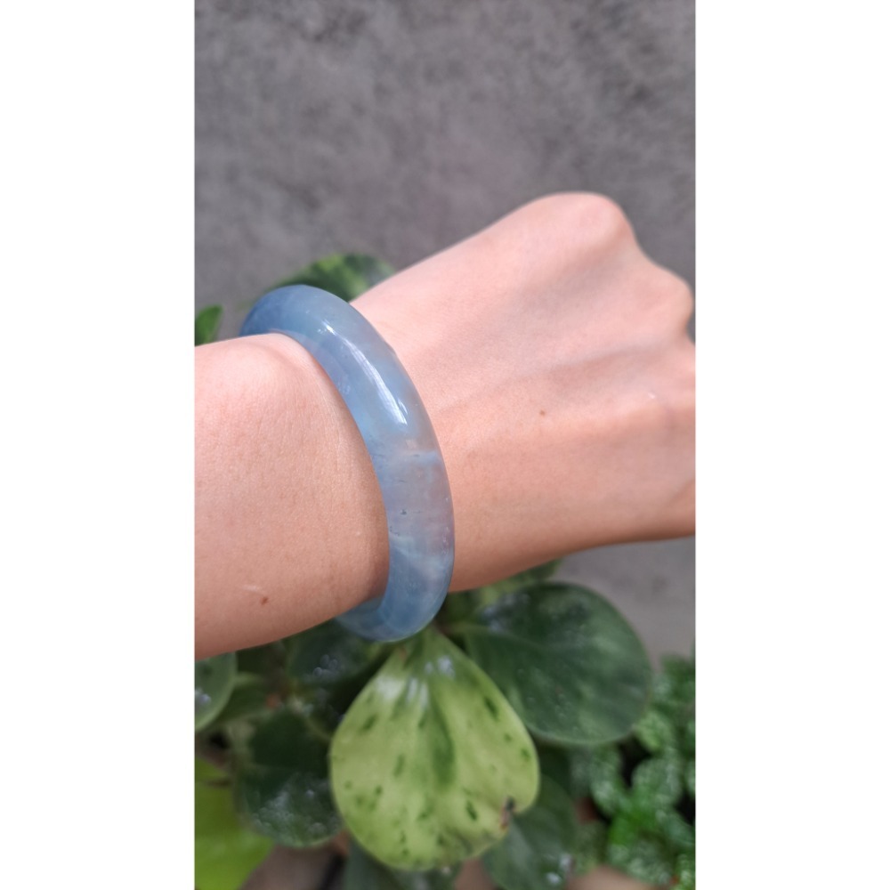 海藍寶手鐲54mm-細節圖7