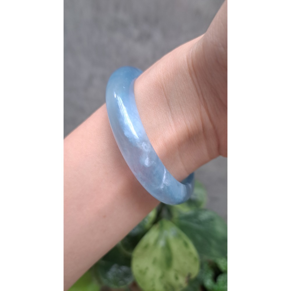 海藍寶手鐲54mm-細節圖8