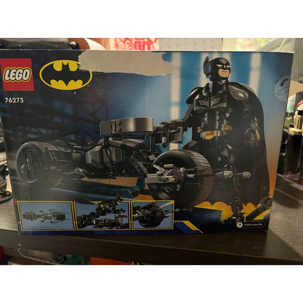 LEGO 樂高 76273 DC系列 蝙蝠俠和蝙蝠機車 Batman Bat-Pod Bike-細節圖2