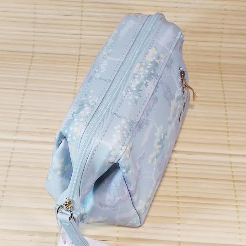 親親寶貝【現貨】 日本正版 特價 加藤真治 童話系列 刺繡 收納包 化妝包 包包 長髮公主 禮物 萬用包 船型包-細節圖3