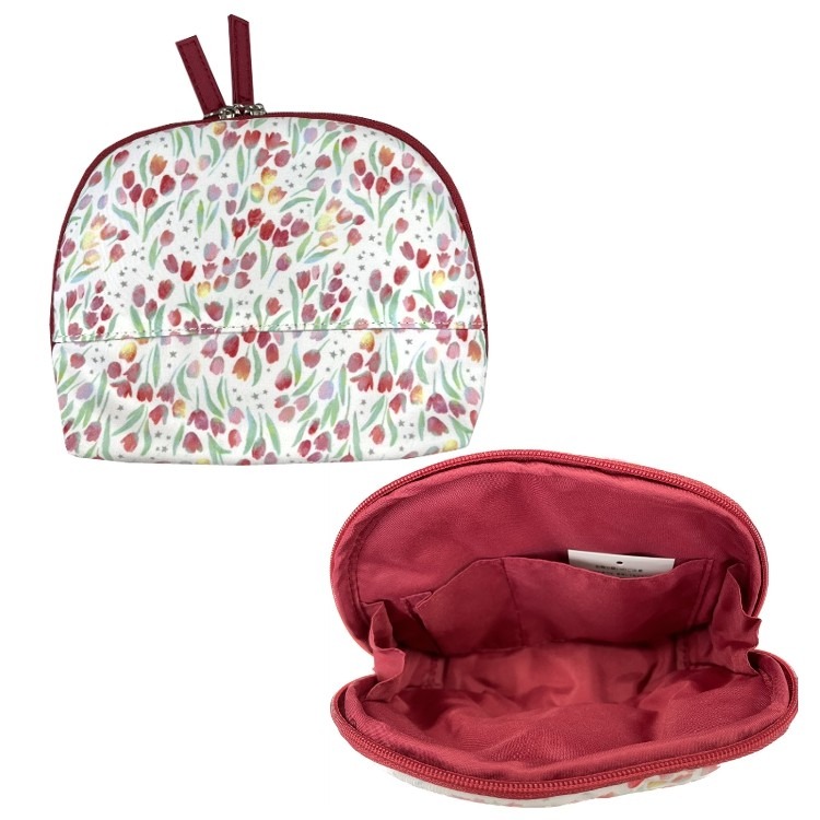 親親寶貝【現貨】日本帶回 特價🉐️ 加藤真治 童話系列 化妝包 零錢包 收納包 小紅帽 花朵 萬用包 面紙收納包 面紙-細節圖2