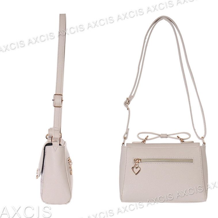 ★Cutie_Select★ 現貨 日本代購 三麗鷗 庫洛米 帕洽狗 大耳狗 Kitty 蝴蝶結 皮革肩背包 側背包-細節圖4