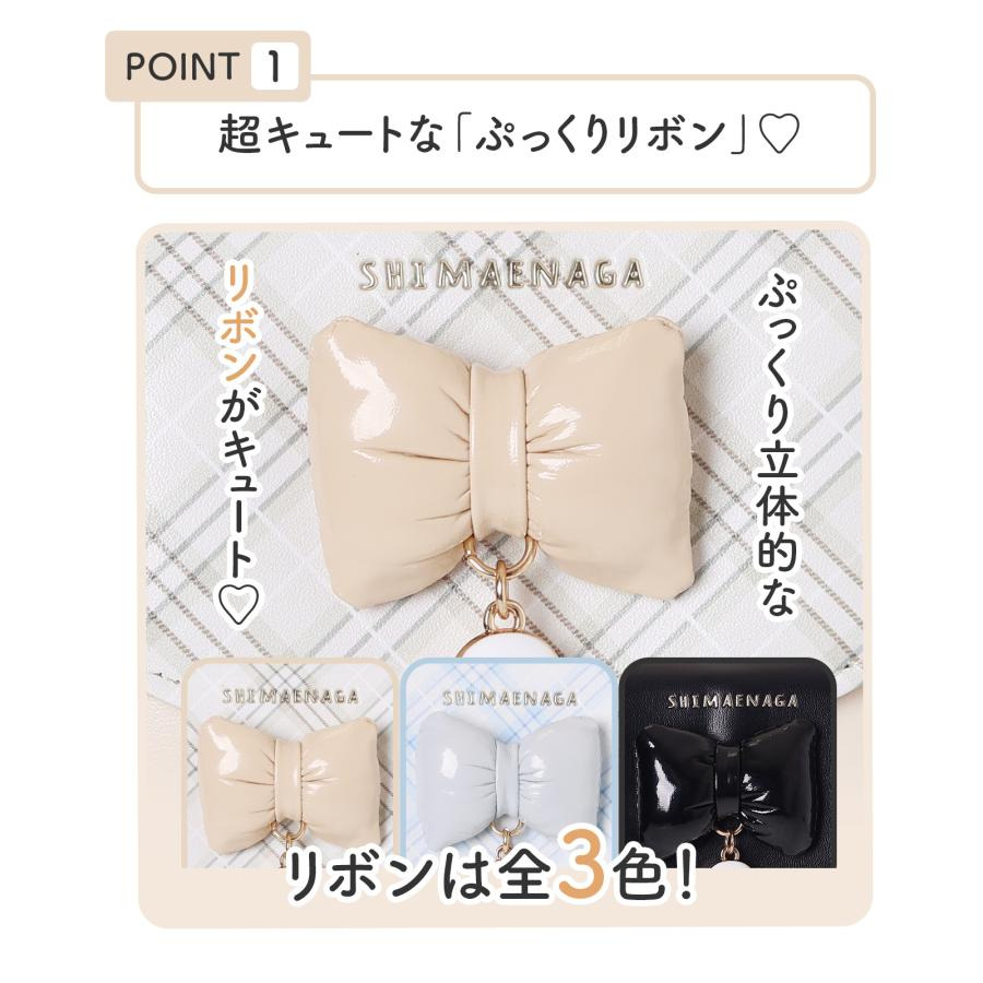 ★Cutie_Select★ 日本代購 預購 長尾山雀 錢包 短夾 零錢包 抗菌防臭 蝴蝶結 毛球 禮物-細節圖4