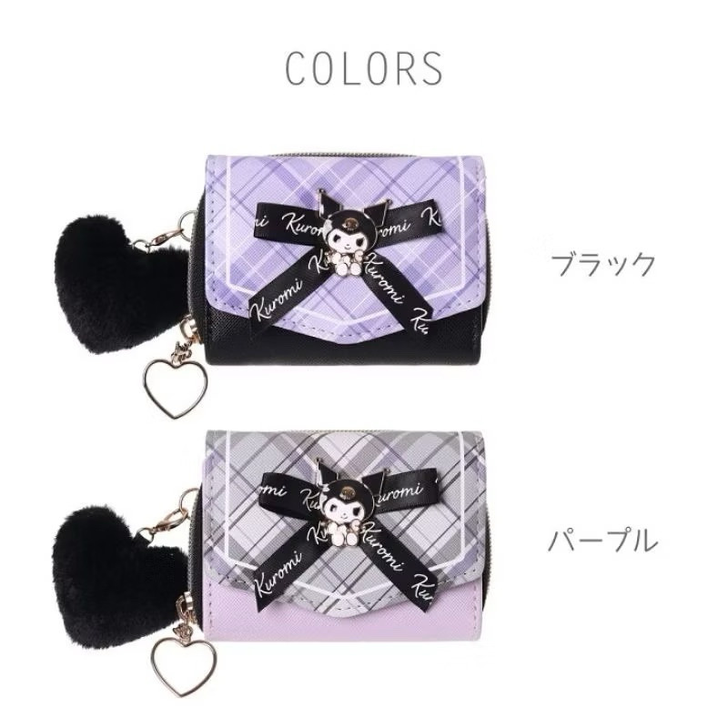 ★cutie_select ★ 日本直送 三麗鷗 帕恰狗 大耳狗短夾 錢包 皮夾 零錢包 酷洛米 禮物 包包 蝴蝶結-細節圖2