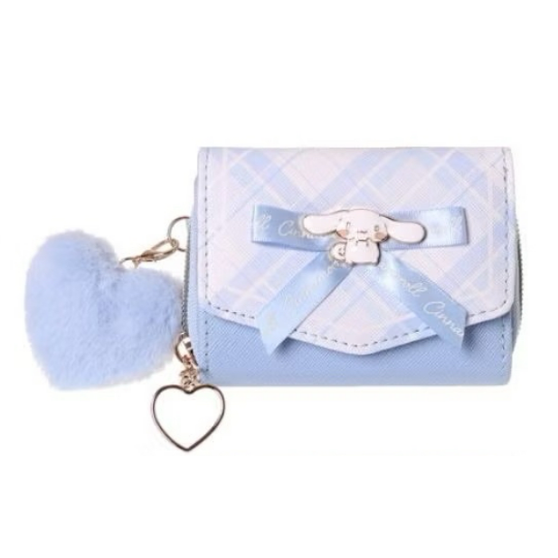 ★cutie_select ★ 日本直送 三麗鷗 帕恰狗 大耳狗短夾 錢包 皮夾 零錢包 酷洛米 禮物 包包 蝴蝶結-規格圖6