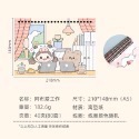 【離型紙本】提拉多telado《阿布/多多醬》活頁、線圈離型紙本A4,A5,B5 贈小黃鏟-規格圖9